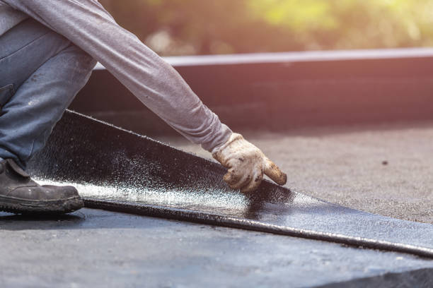 Professional Crawl Space Encapsulation technician working in Winchester, IN